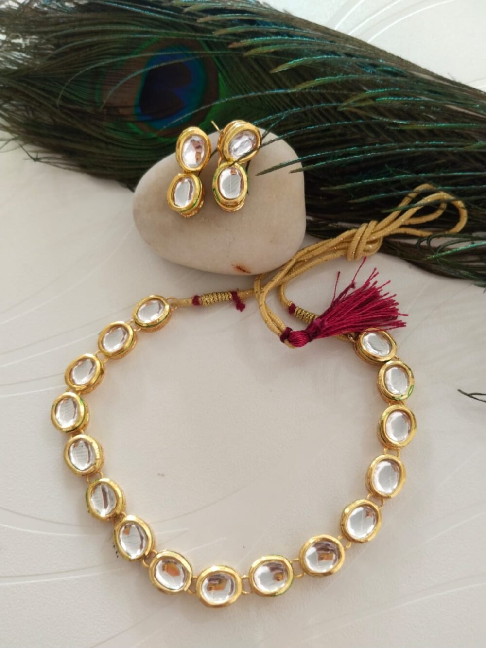Gold plated necklace