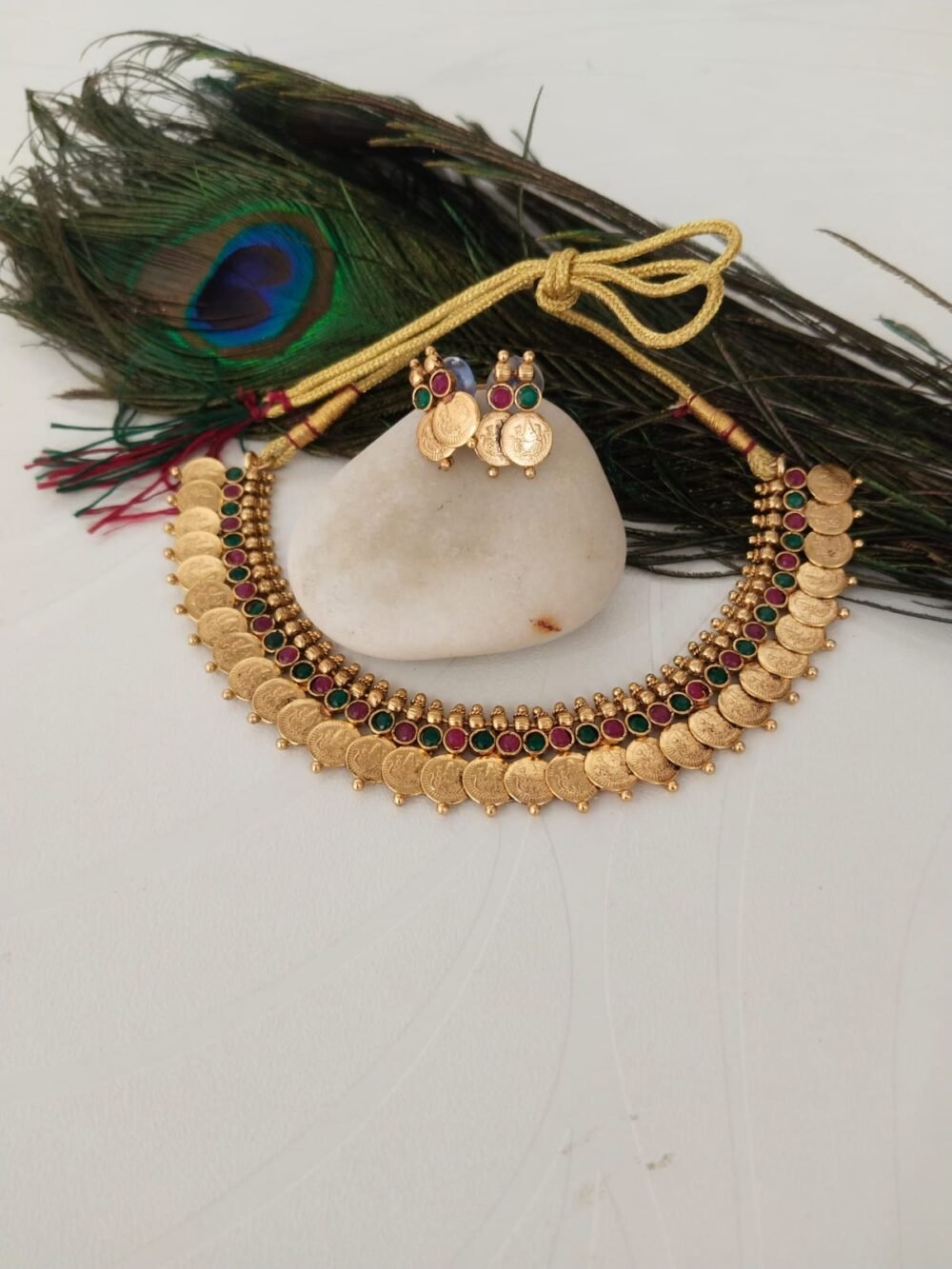 Gold plated necklace