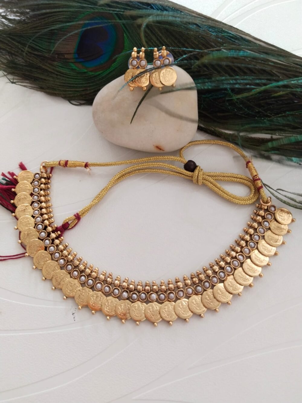 Gold plated necklace