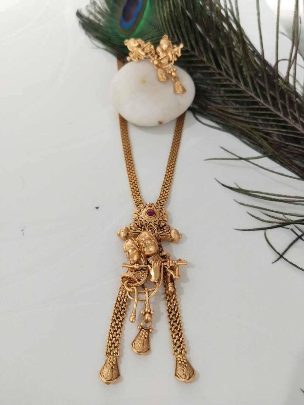 Gold plated necklace