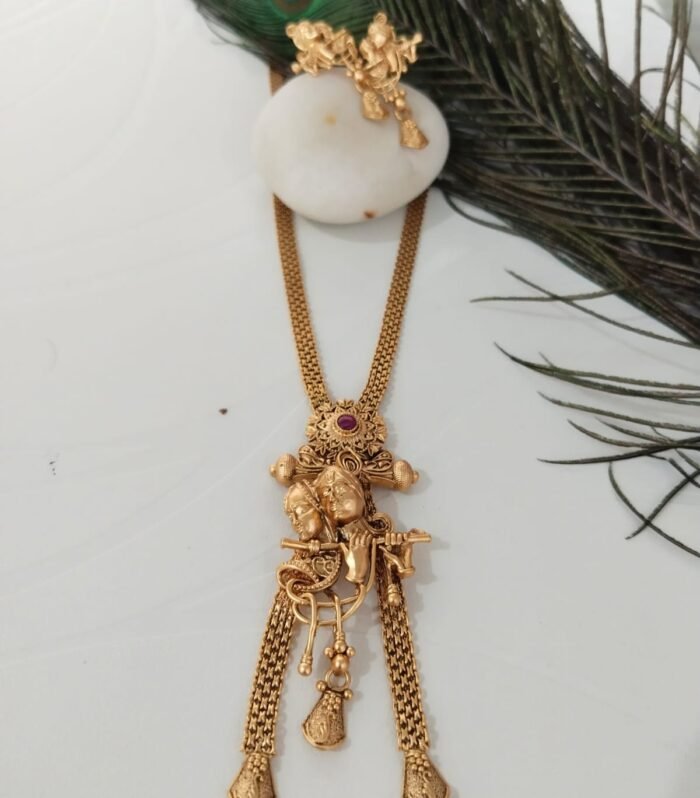 Gold plated necklace